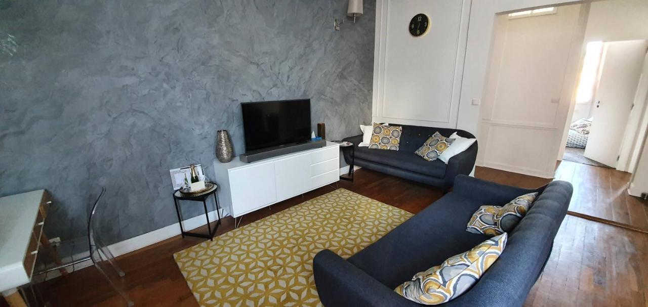 L'Ecu : Un Haussmannien Accueillant! Apartment Reims Luaran gambar