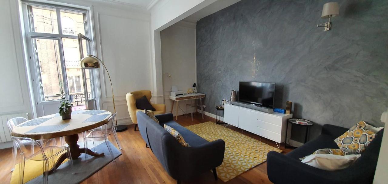 L'Ecu : Un Haussmannien Accueillant! Apartment Reims Luaran gambar