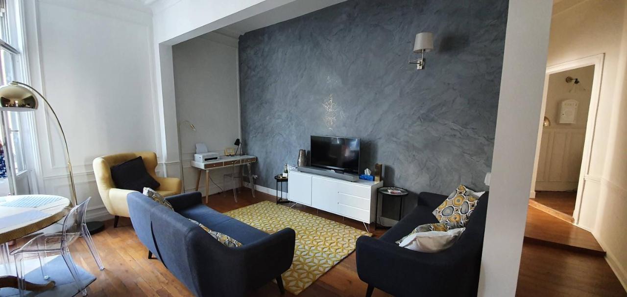 L'Ecu : Un Haussmannien Accueillant! Apartment Reims Luaran gambar